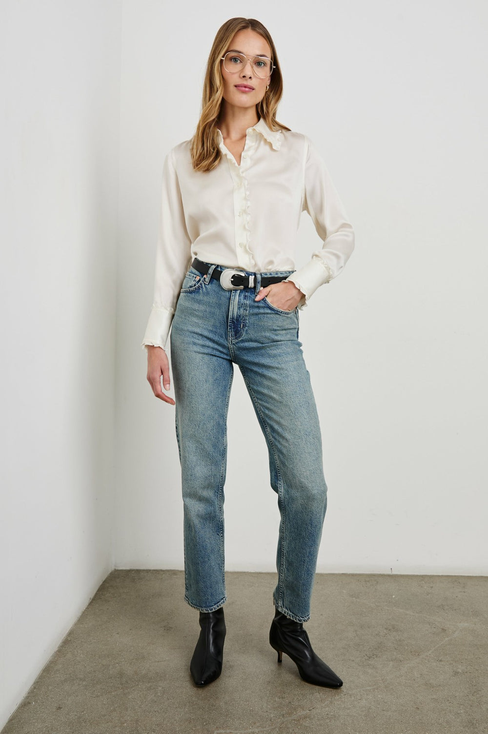 FIA SHIRT - IVORY| Rails outlet