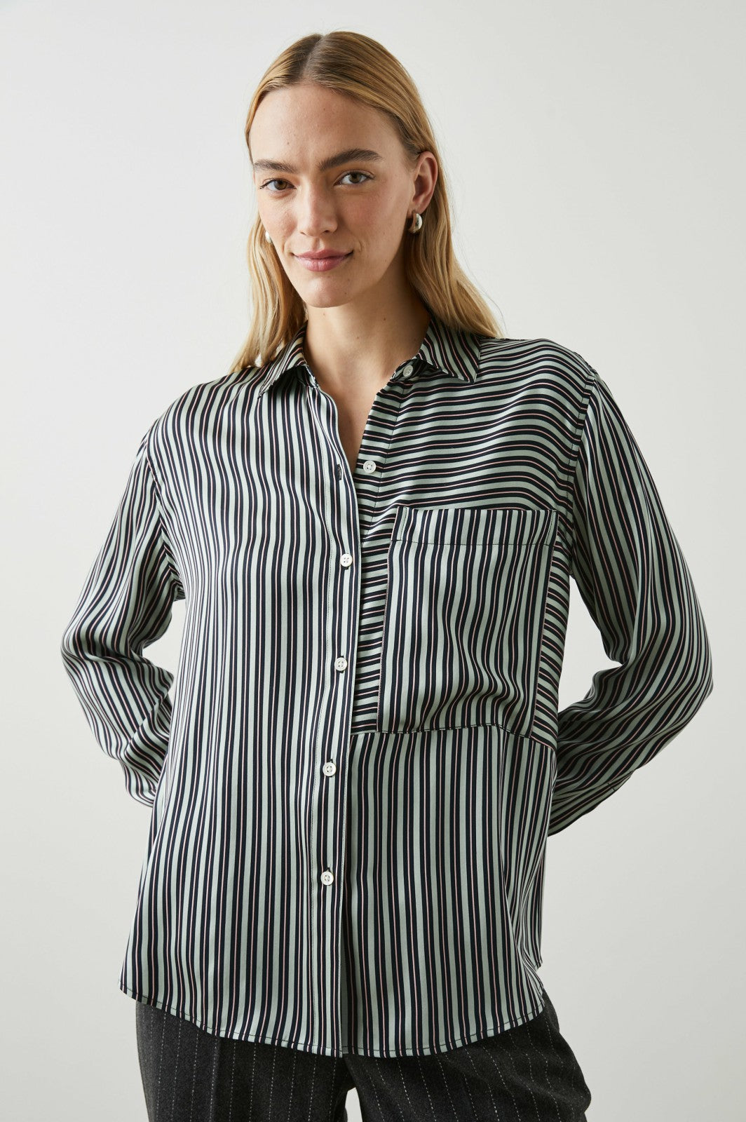 SPENCER SHIRT - ASPEN STRIPE| Rails sale