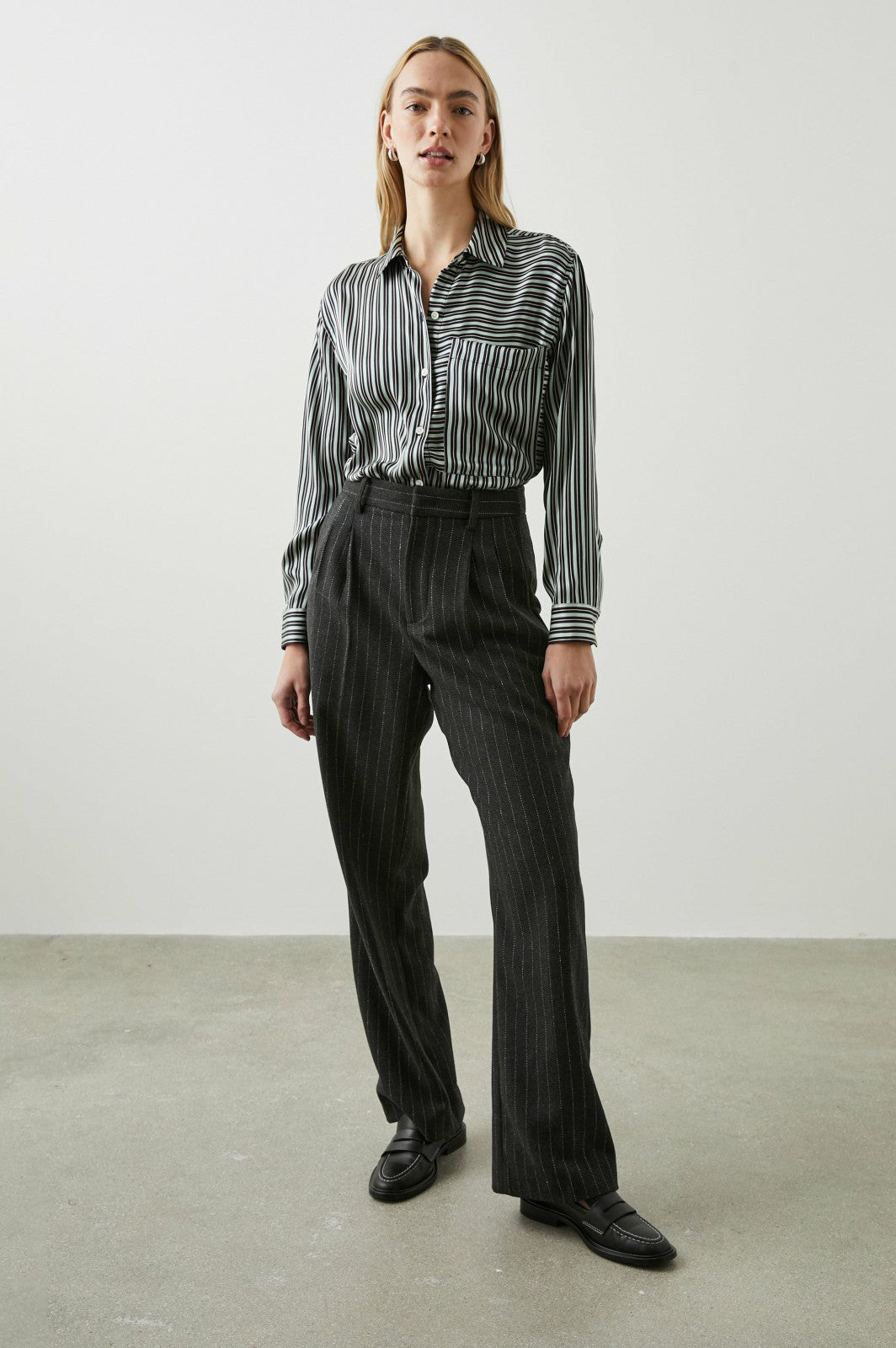 SPENCER SHIRT - ASPEN STRIPE| Rails sale