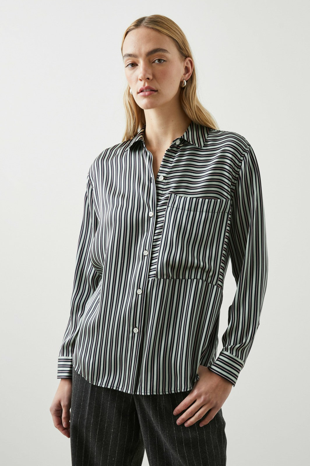 SPENCER SHIRT - ASPEN STRIPE| Rails sale