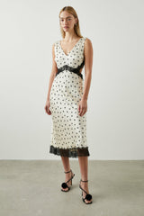 PANDORA DRESS - CHAMPAGNE FLORAL| Rails online