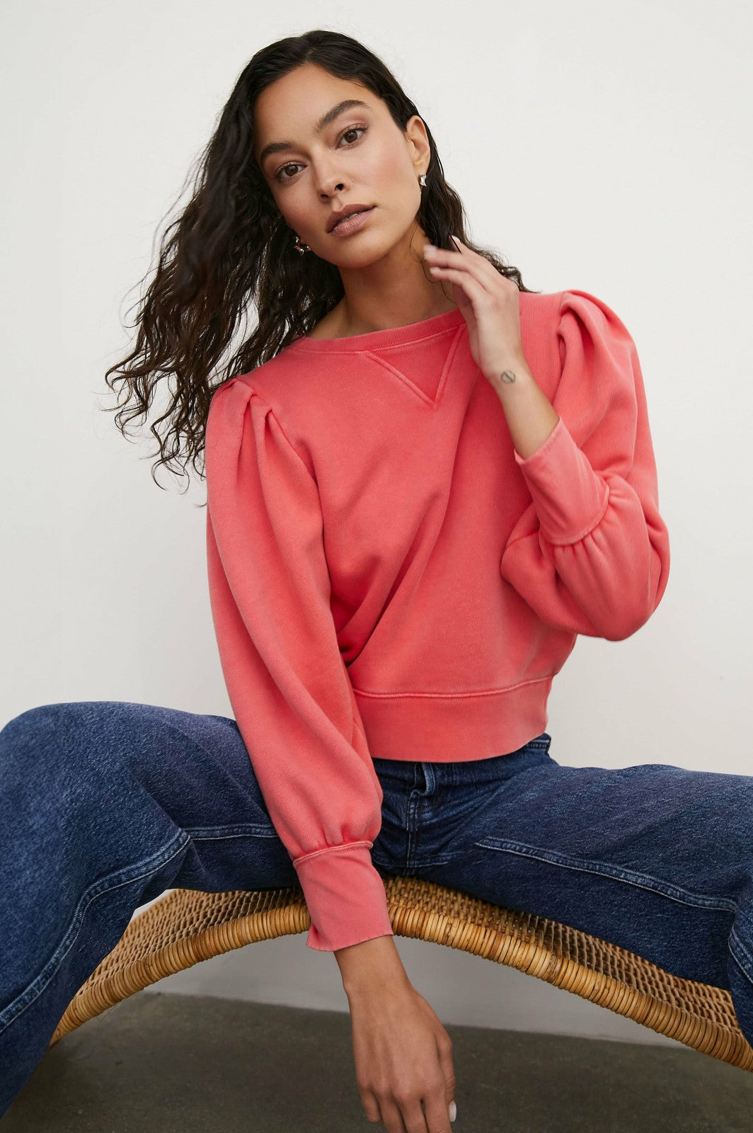TIFFANY SWEATSHIRT - CHERRY| Rails near me