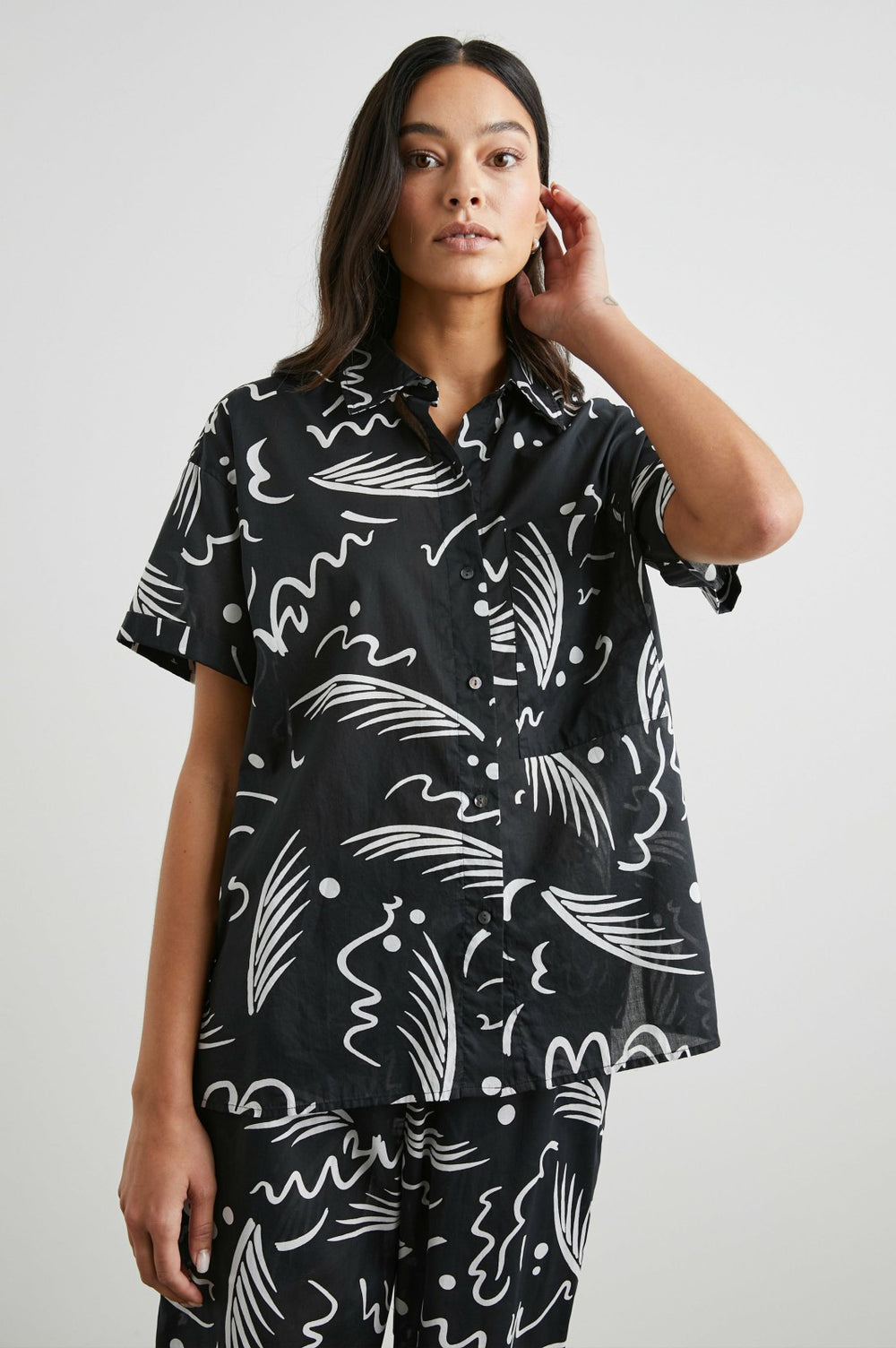 JEANNE SHIRT - TAHITI NIGHT| Rails sale