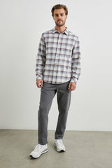 FORREST SHIRT - MOAB SKY MELANGE| Rails on sale