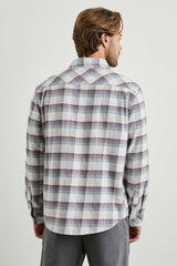 FORREST SHIRT - MOAB SKY MELANGE| Rails on sale