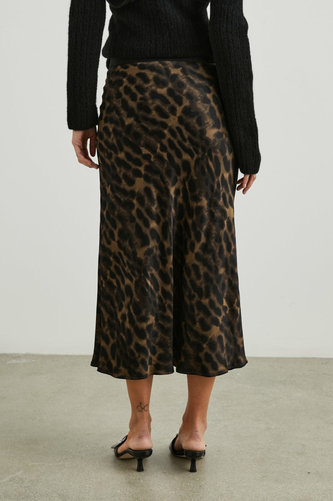 BERLIN SKIRT - UMBER LEOPARD| Rails US
