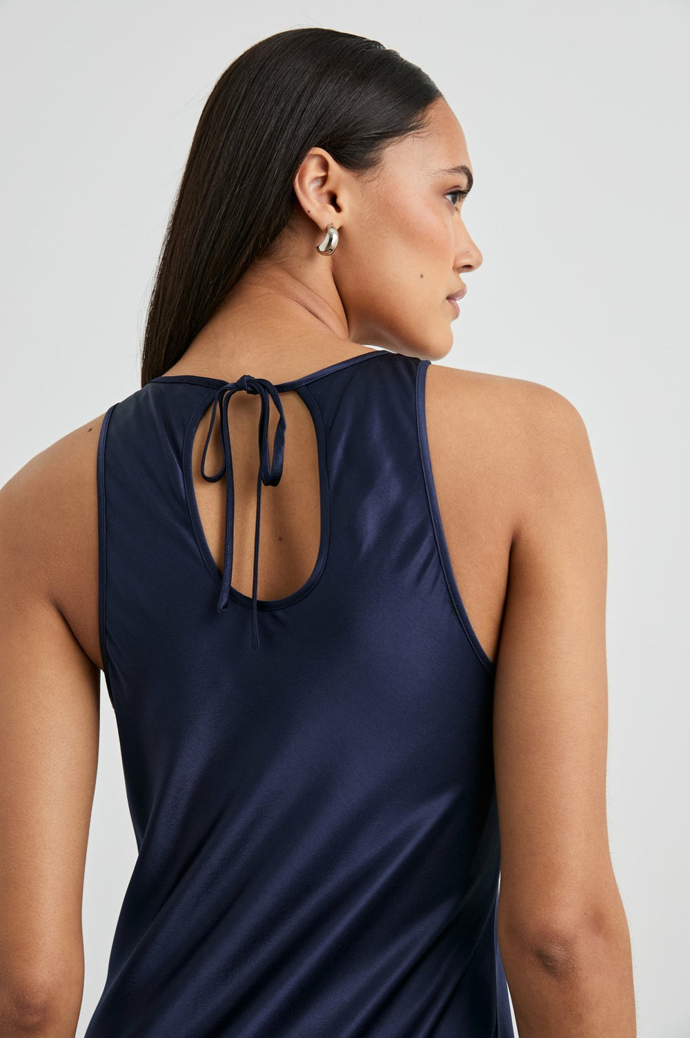 SOLENE DRESS - NAVY| Rails US