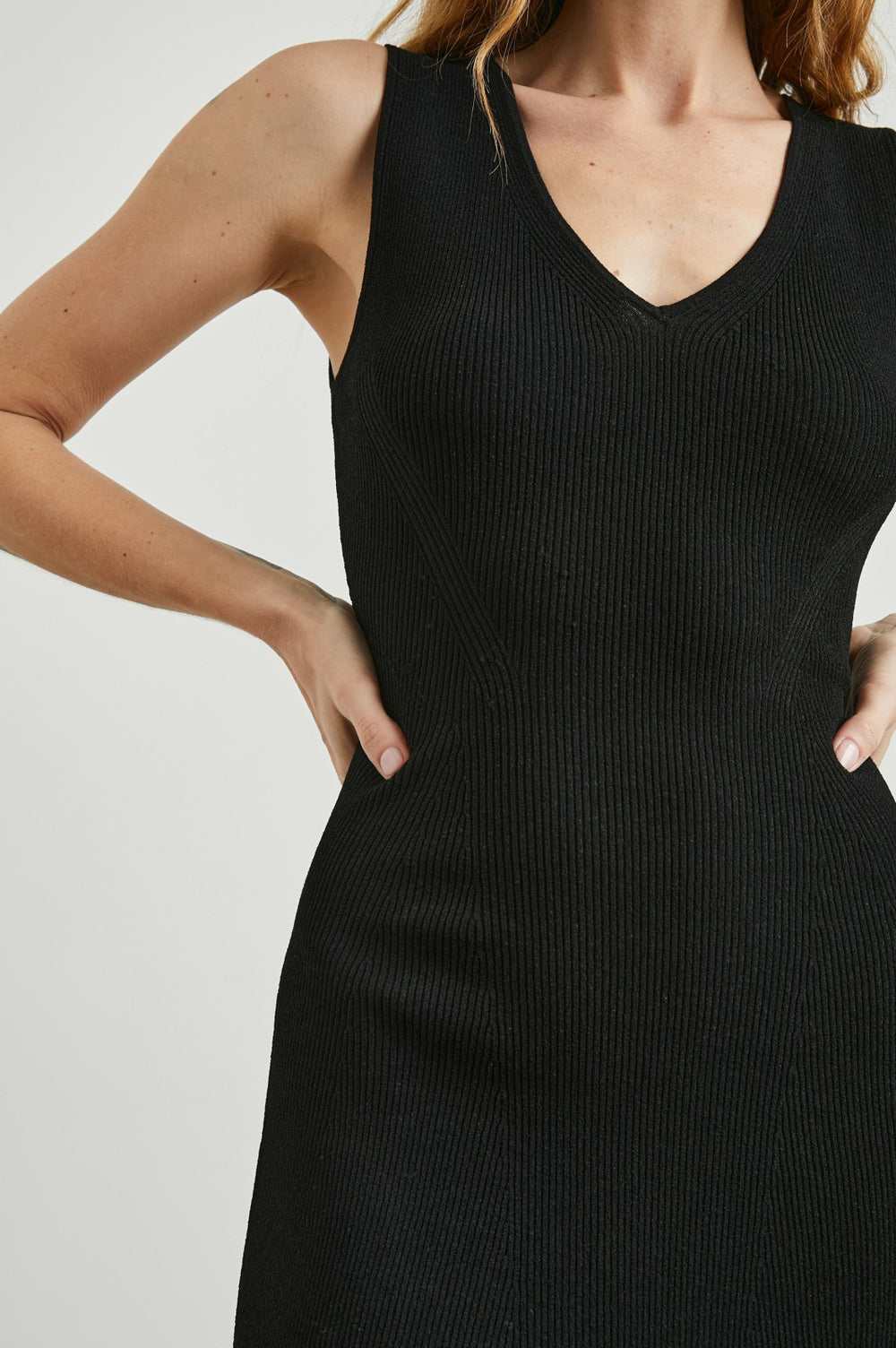ADALINE DRESS - BLACK| Rails US