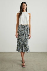ROSETTA SKIRT - MIDNIGHT MEADOW FLORAL| Rails sale