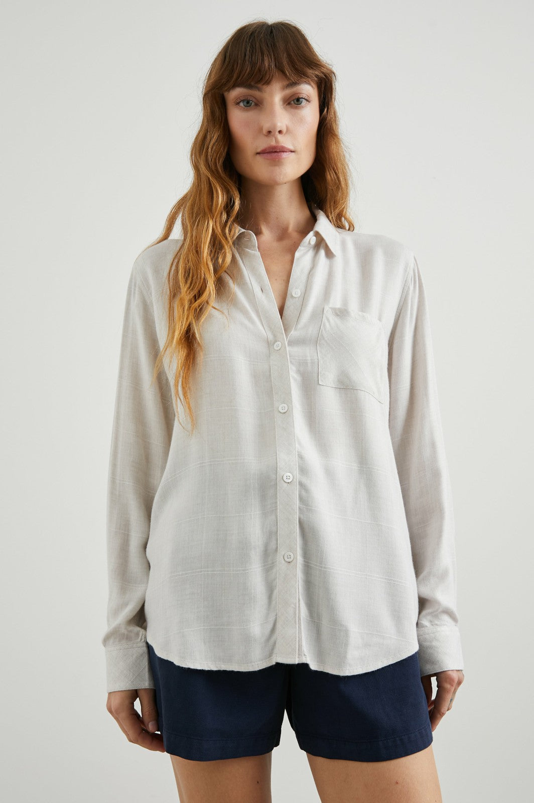 HUNTER SHIRT - BIRCH HEATHER| Rails outlet