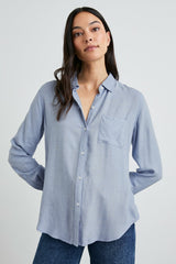 HUNTER SHIRT - CHAMBRAY HEATHER| Rails outlet