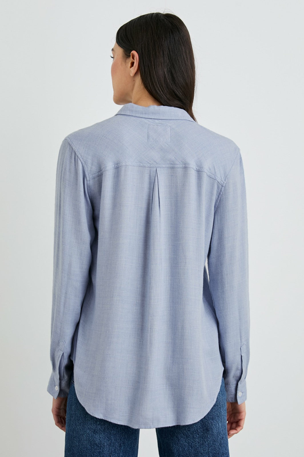 HUNTER SHIRT - CHAMBRAY HEATHER| Rails outlet