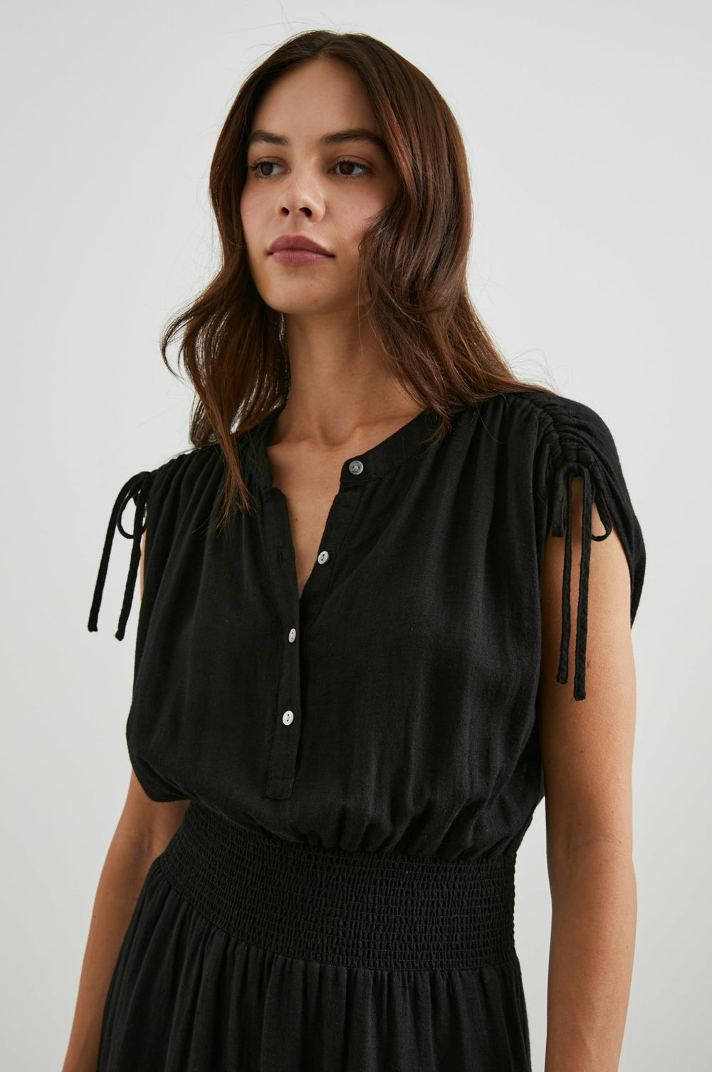 SAMINA DRESS - Black| Rails online