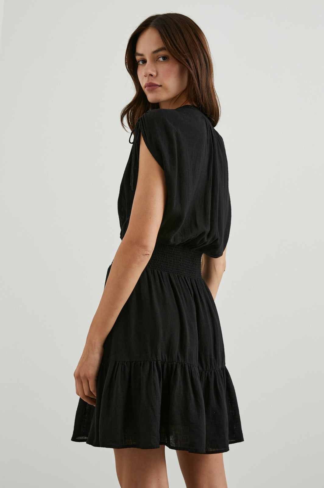 SAMINA DRESS - Black| Rails online