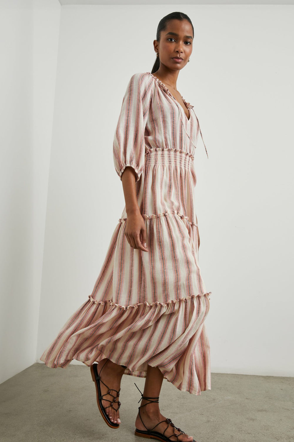 CATERINE DRESS - CAMINO STRIPE| Rails for sale