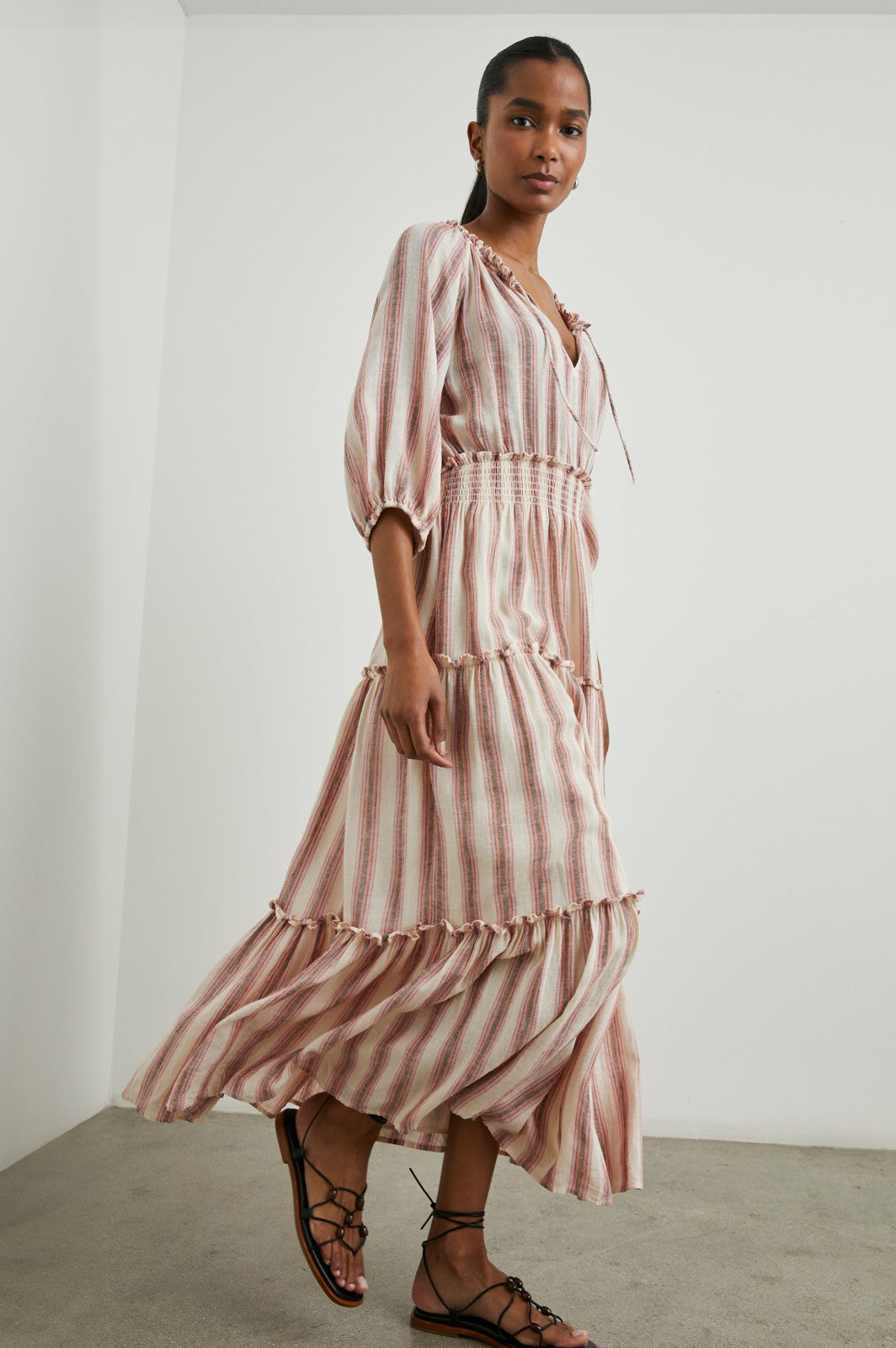 CATERINE DRESS - CAMINO STRIPE| Rails for sale