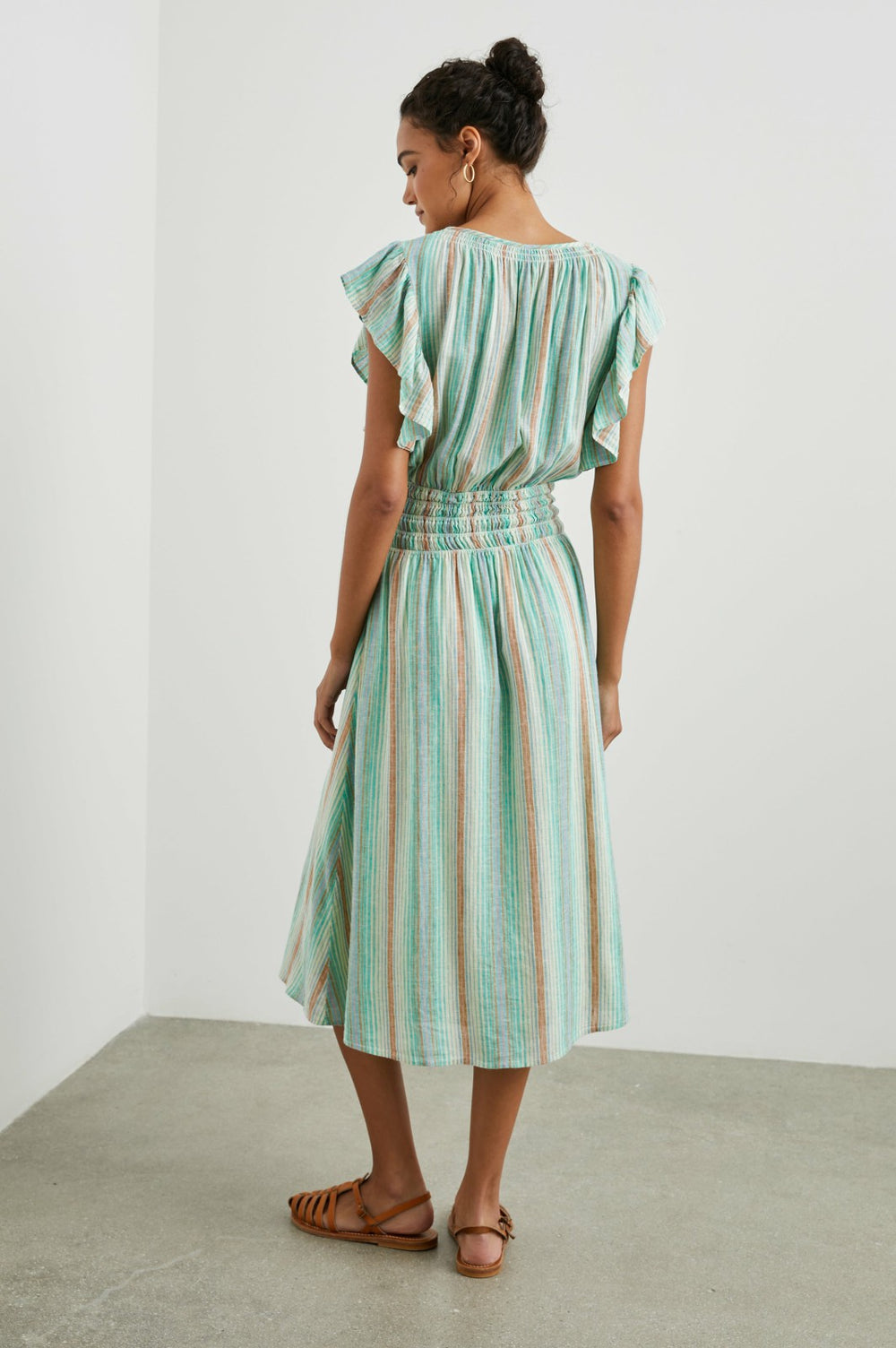 IONA DRESS - SEAVIEW STRIPE| Rails discount