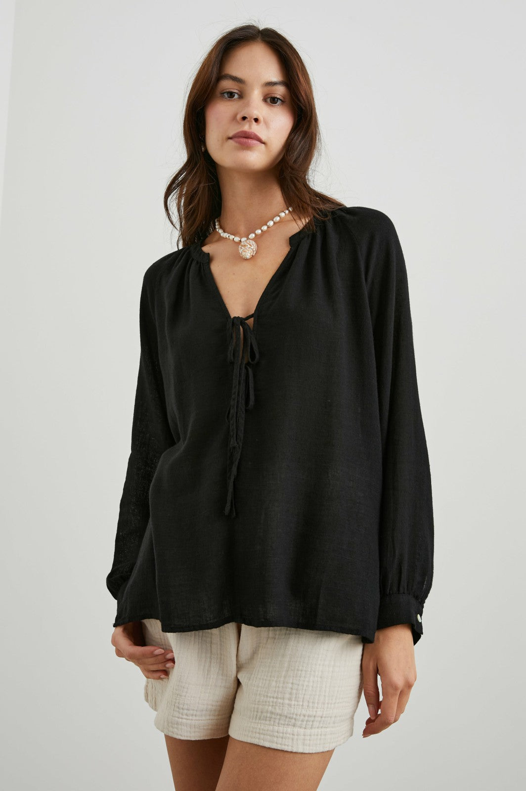 BRIELLE TOP - Black| Rails on sale