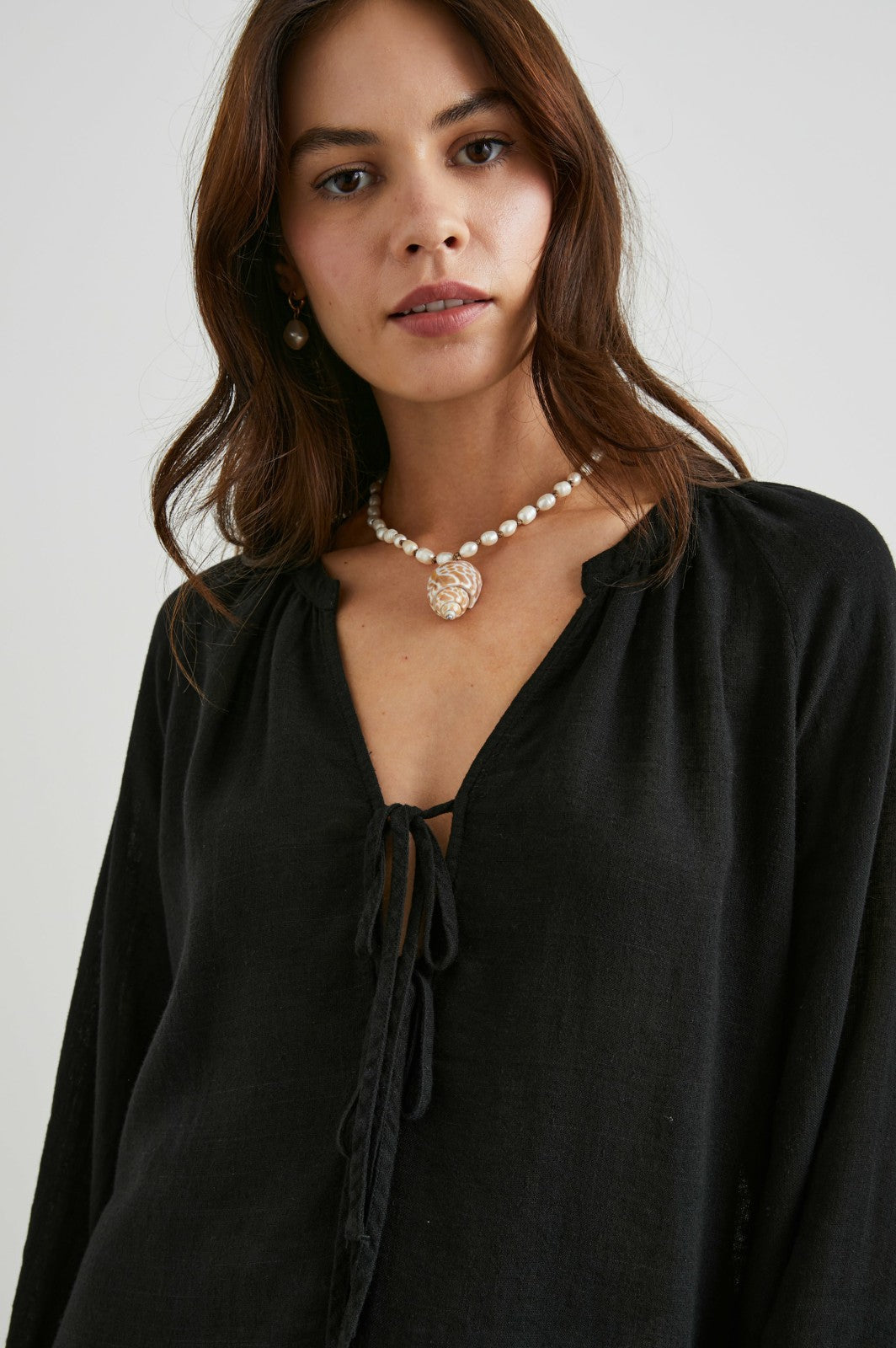 BRIELLE TOP - Black| Rails on sale