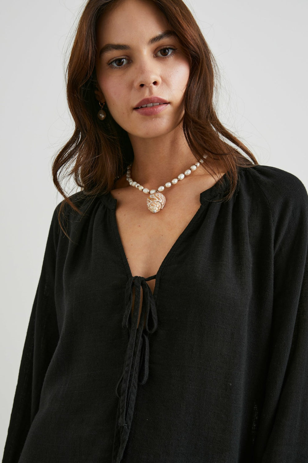 BRIELLE TOP - Black| Rails on sale
