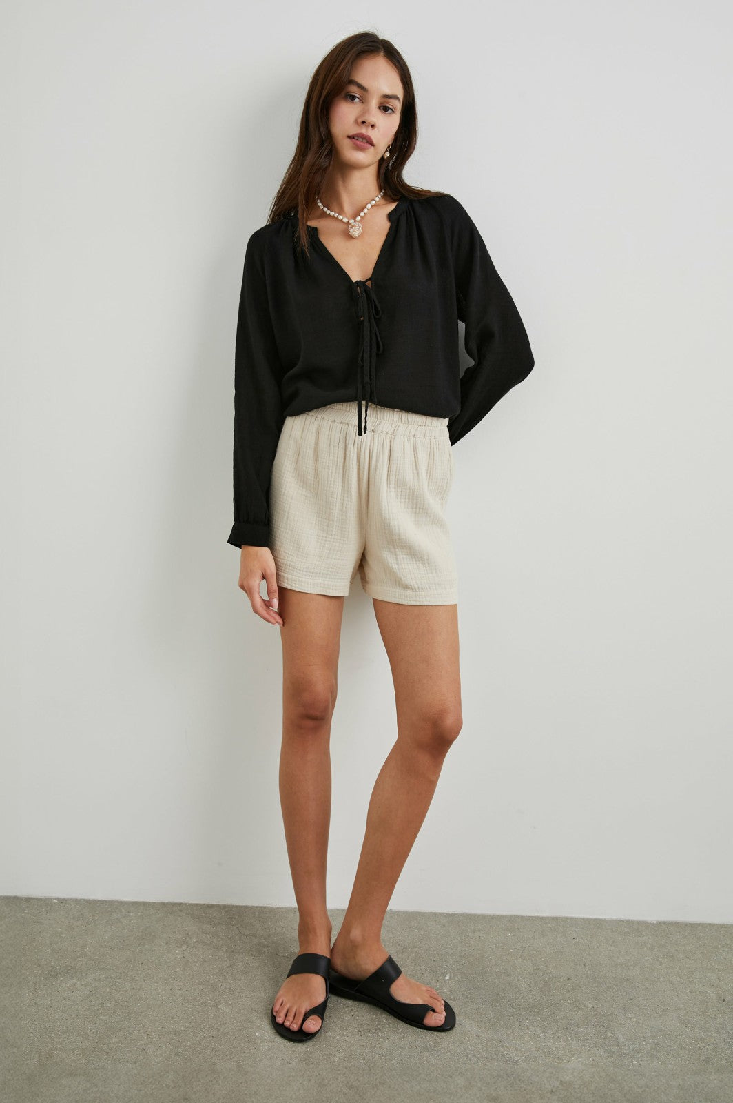 BRIELLE TOP - Black| Rails on sale