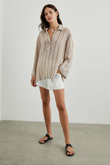 BANKS TOP - PALO SANTO STRIPE| Rails US