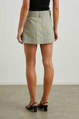DEANNA SKIRT - SAGE MINI CHECK| Rails on sale