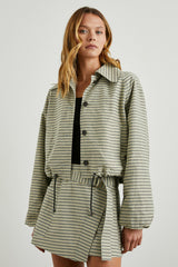 NORTH JACKET - SAGE MINI CHECK| Rails sale