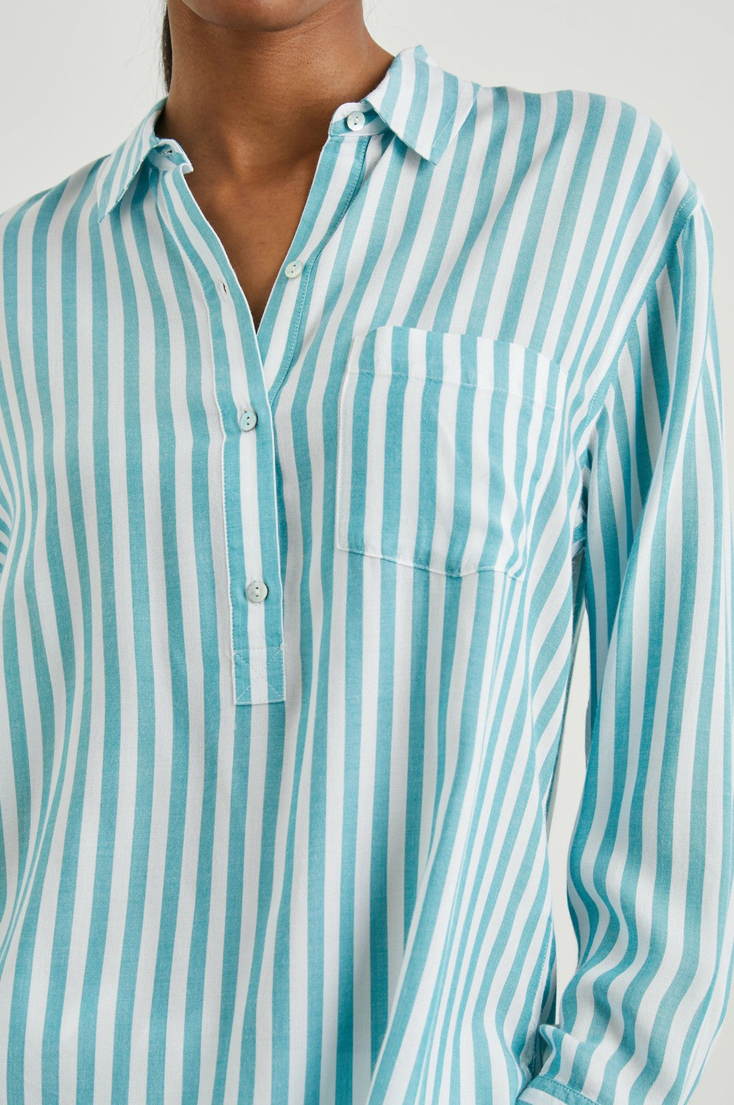 ELLE SHIRT - SALTAN STRIPE| Rails on sale