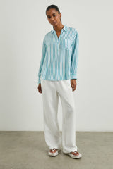 ELLE SHIRT - SALTAN STRIPE| Rails on sale