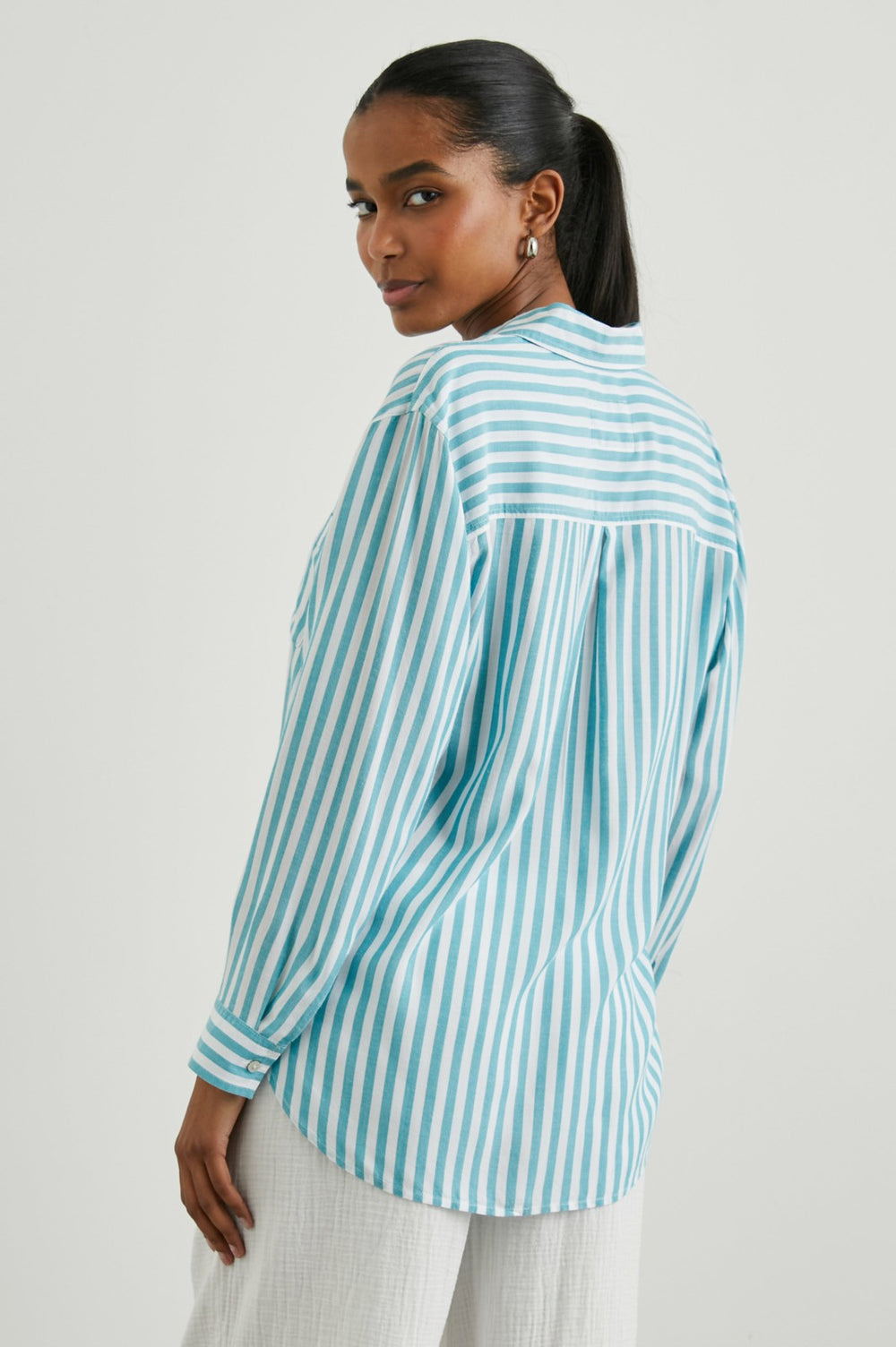 ELLE SHIRT - SALTAN STRIPE| Rails on sale