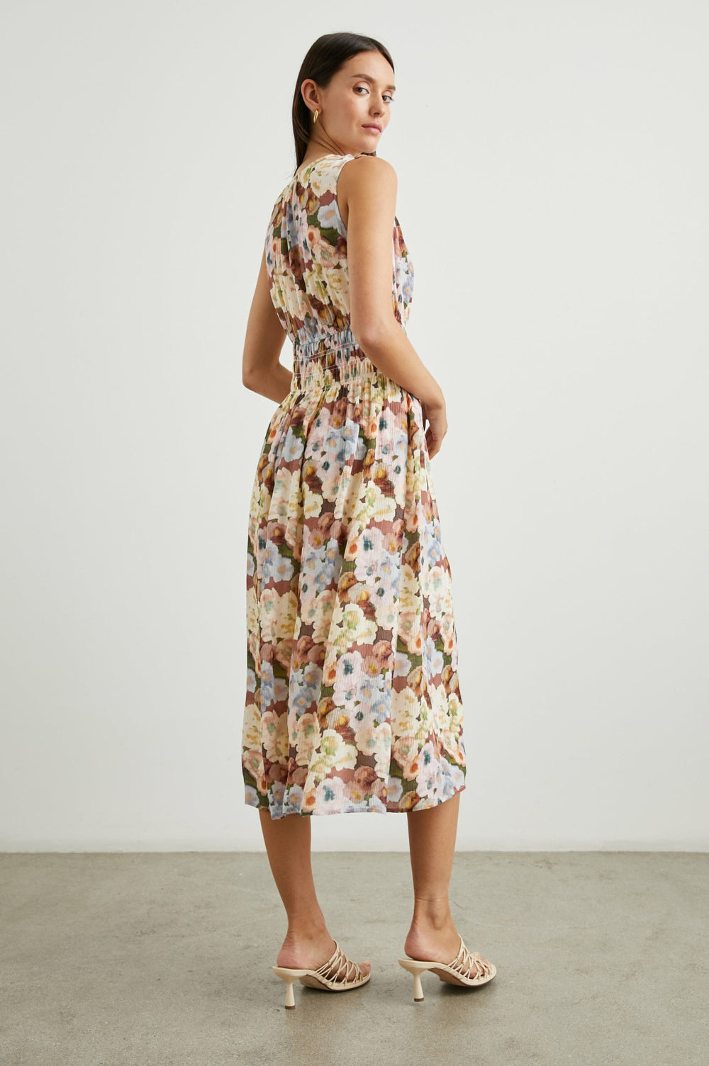 IZZY DRESS - PAINTED FLORAL| Rails sale