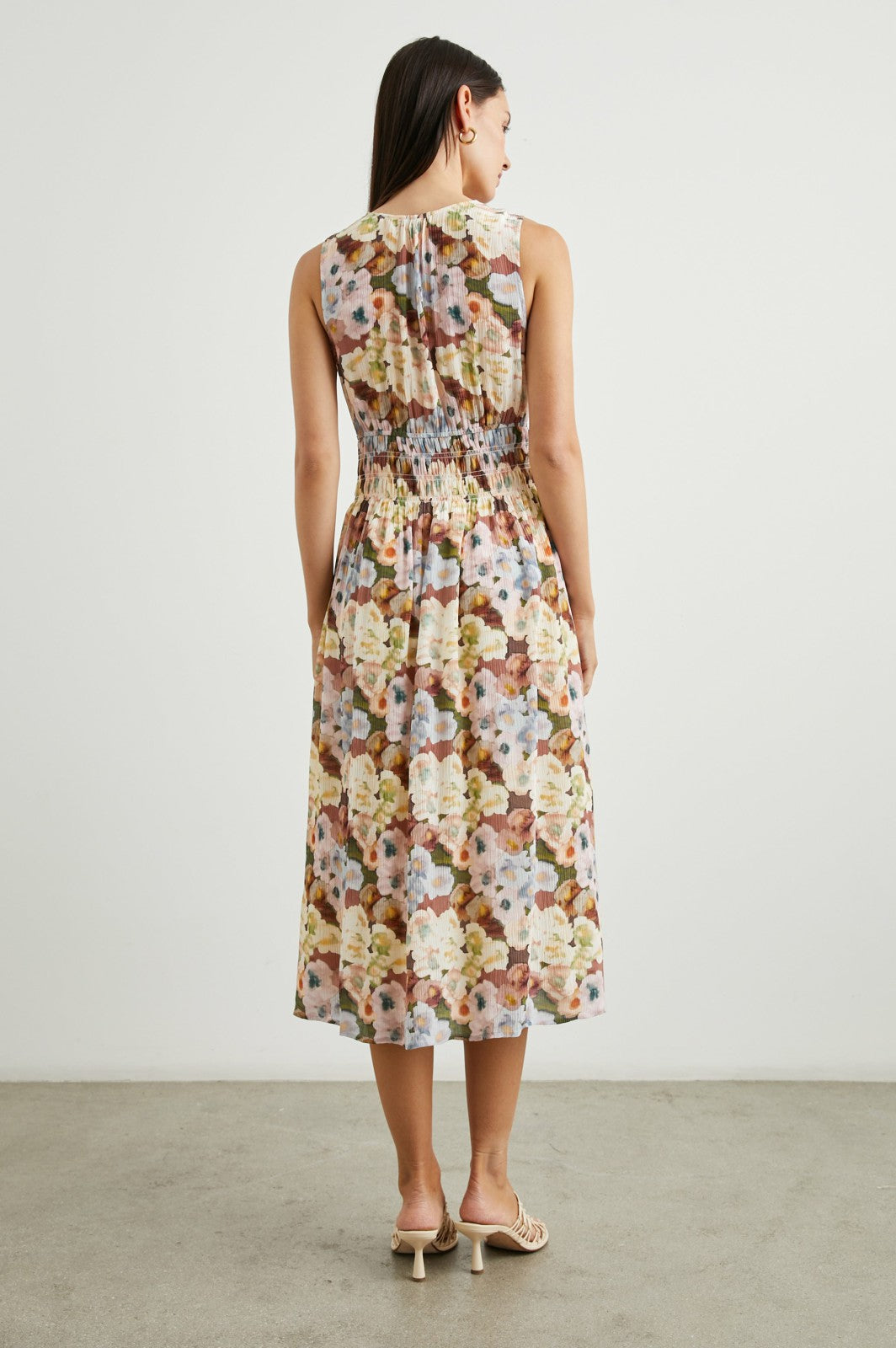IZZY DRESS - PAINTED FLORAL| Rails sale