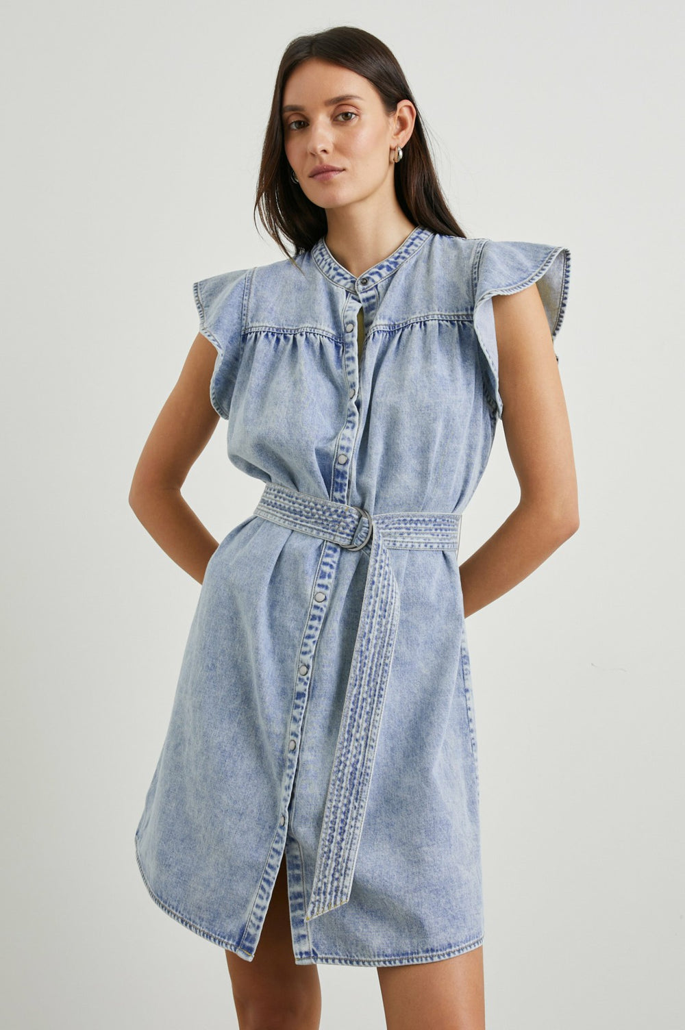 LETTA DRESS - FADED INDIGO| Rails US