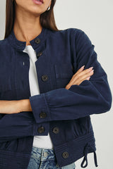 ALMA JACKET - NAVY| Rails outlet