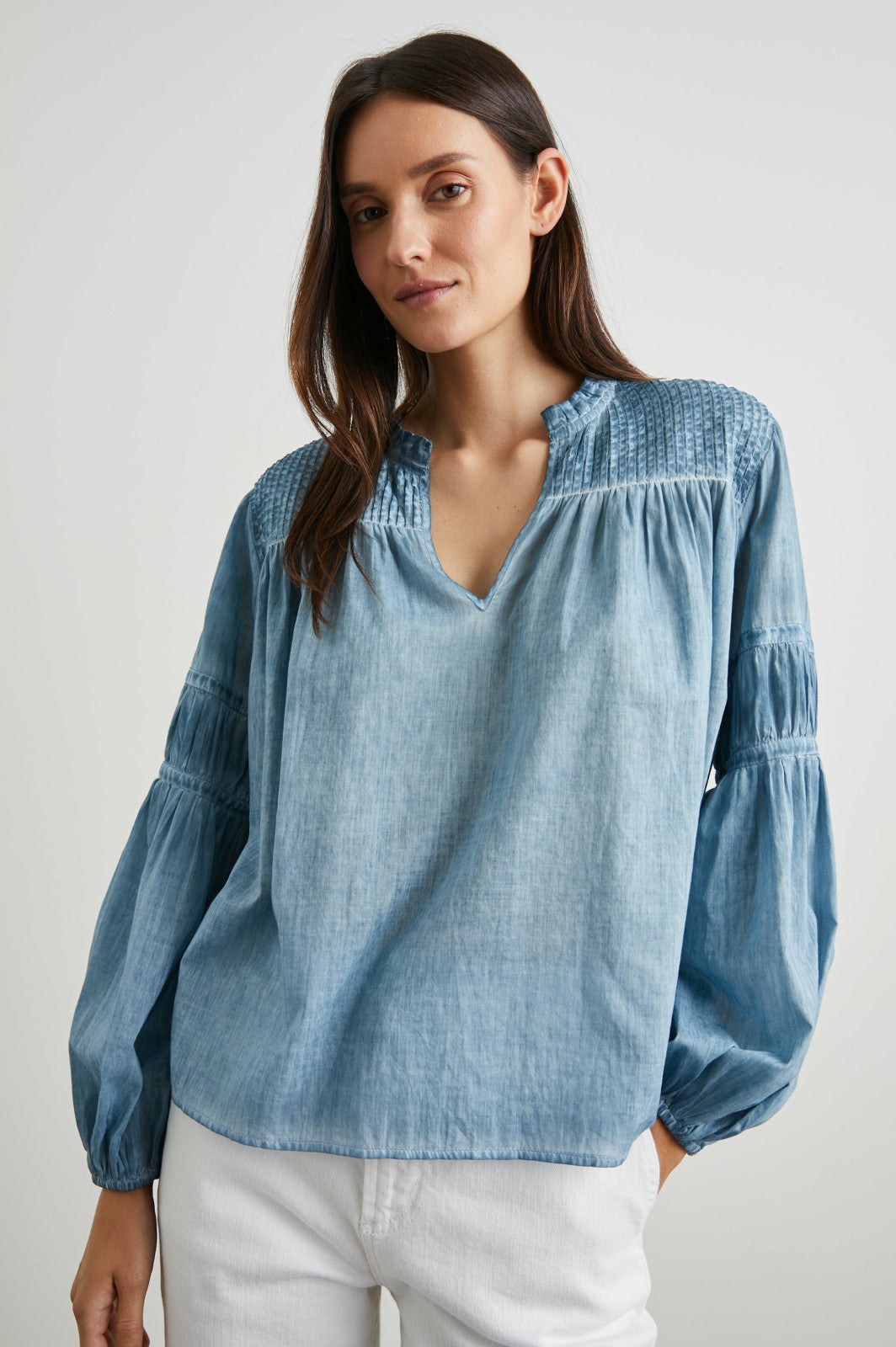 MARLI TOP - FADED BLUE| Rails discount
