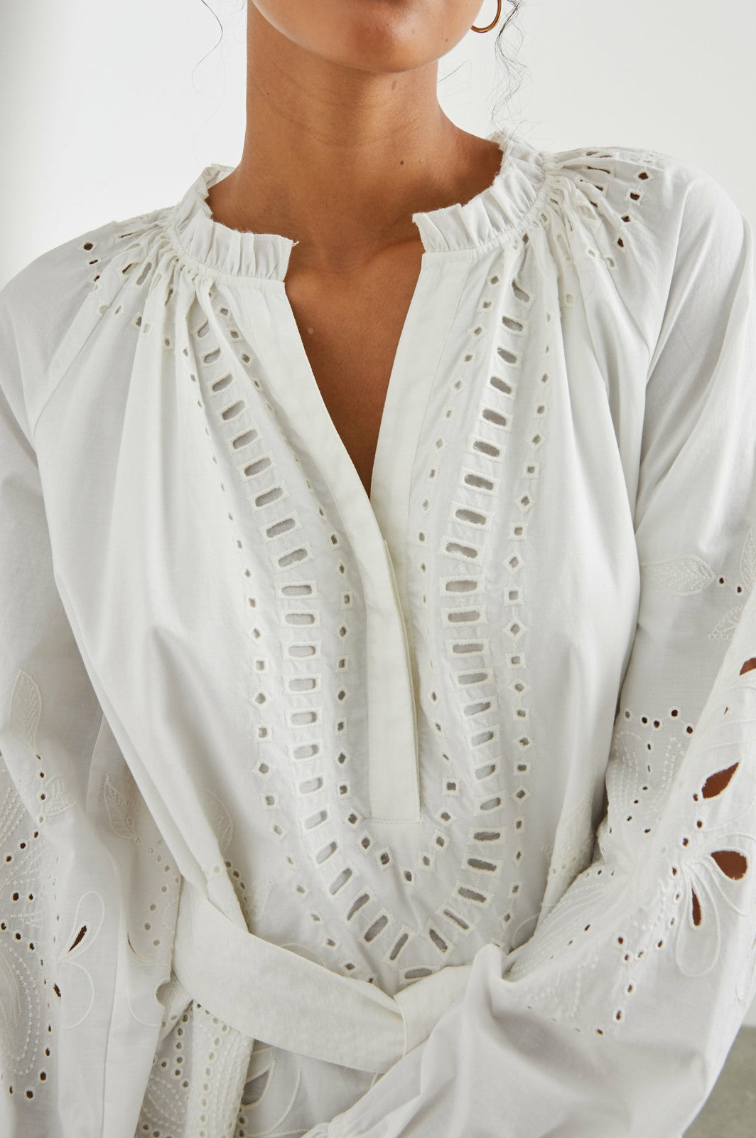 SAYLOR DRESS - White| Rails sale