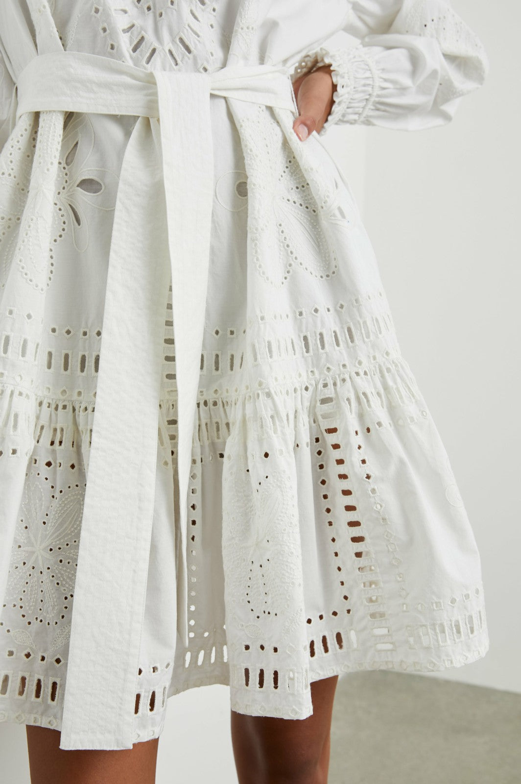 SAYLOR DRESS - White| Rails sale