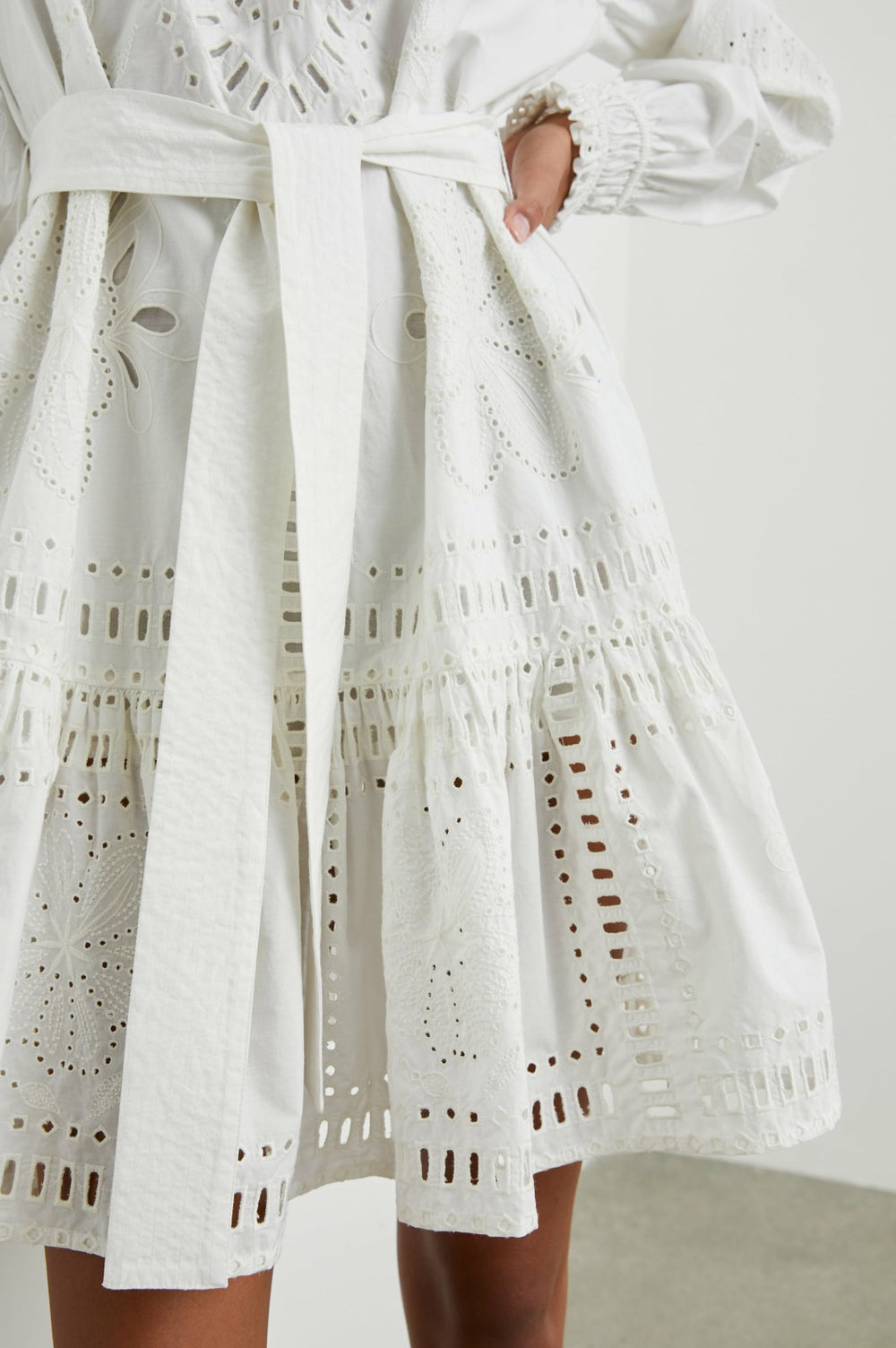 SAYLOR DRESS - White| Rails sale