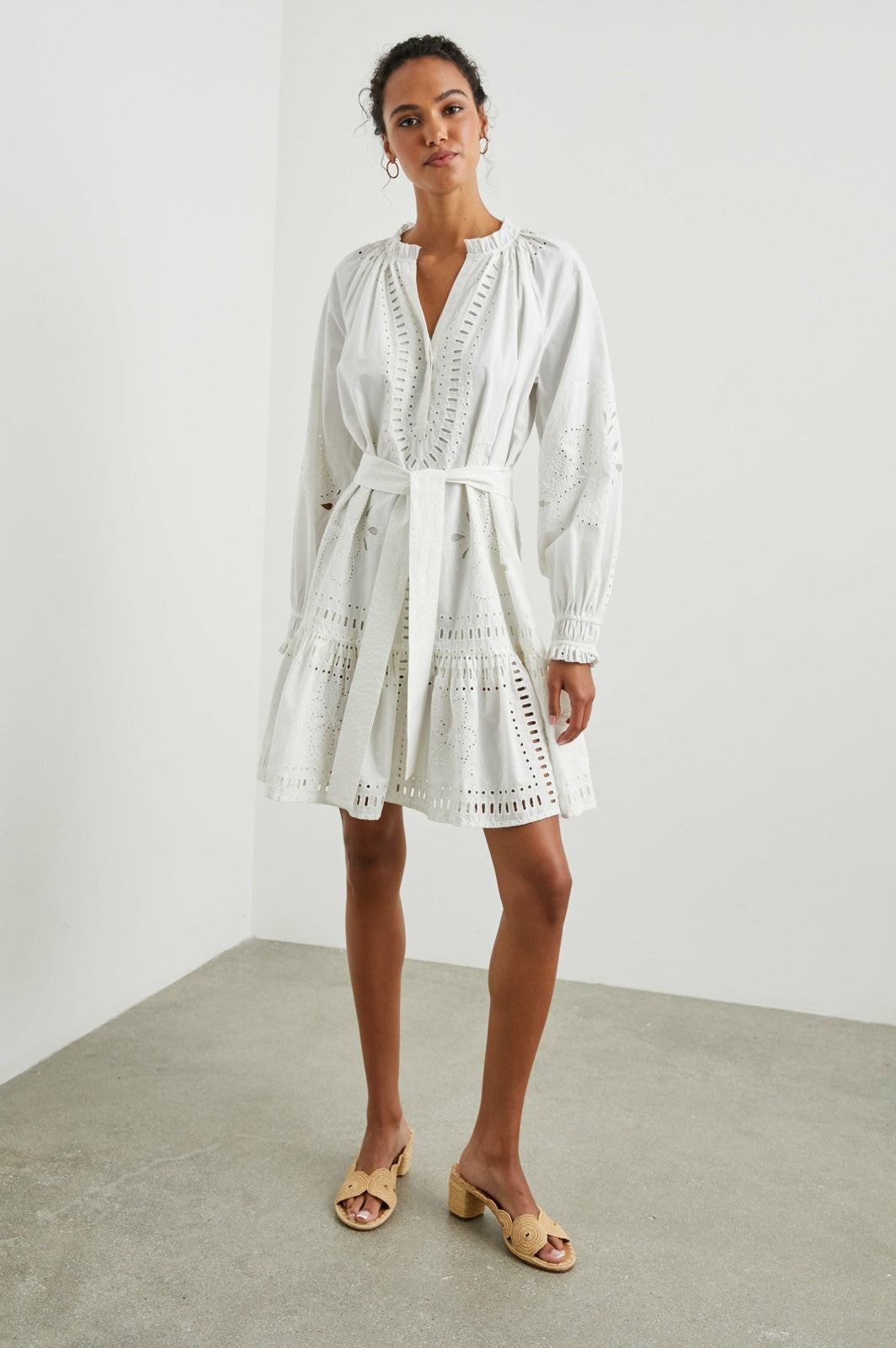 SAYLOR DRESS - White| Rails sale