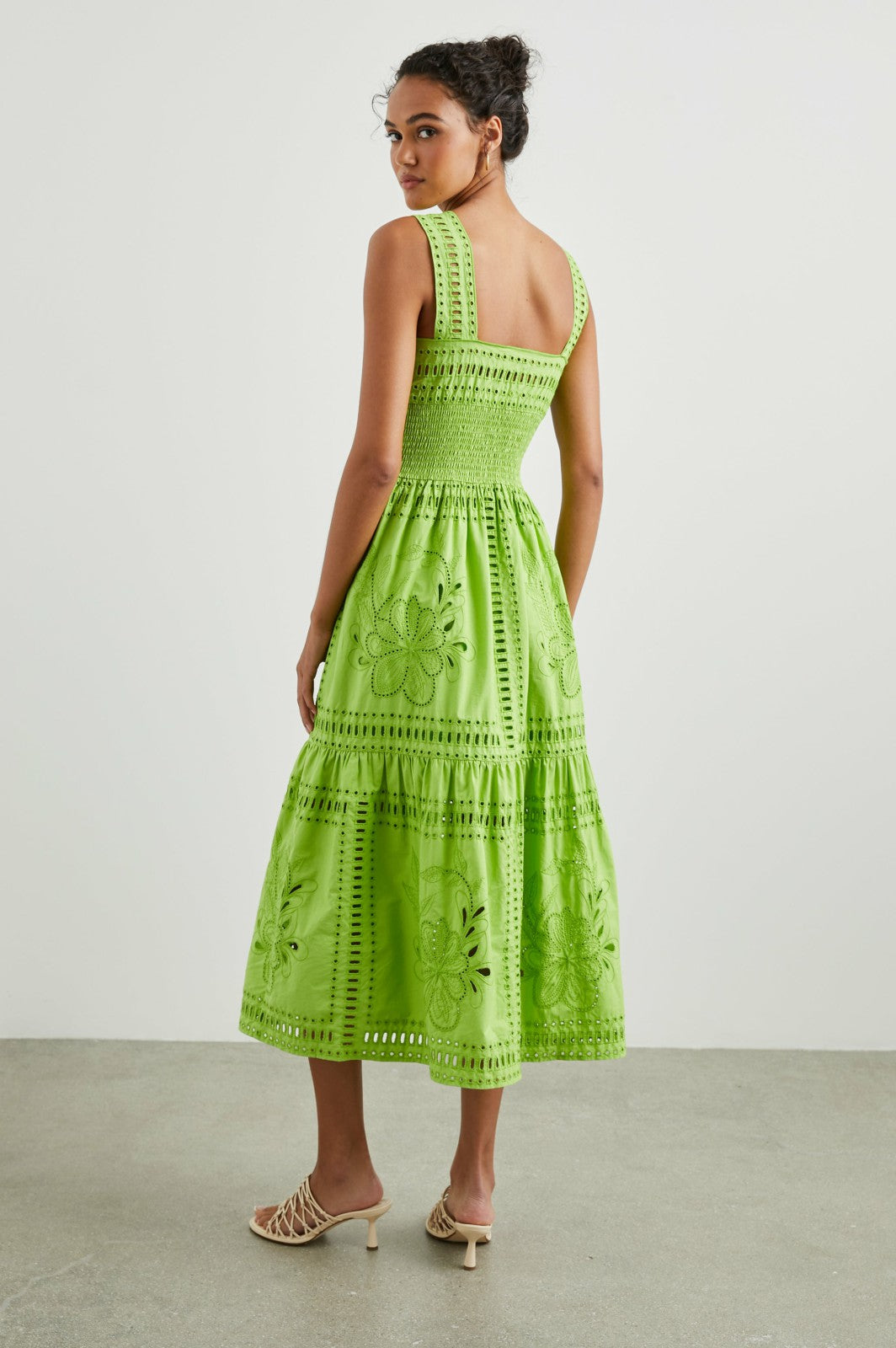 FAWN DRESS - ISLAND GREEN| Rails US