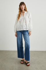 LUCINDA TOP - White| Rails on sale