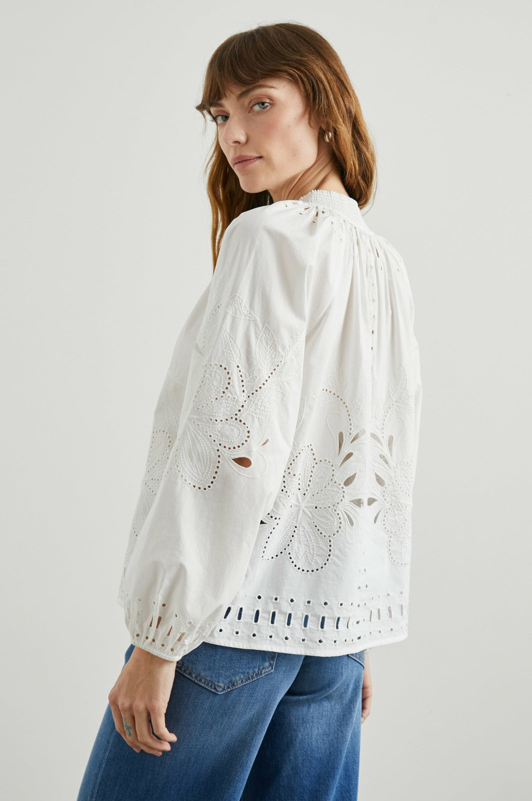 LUCINDA TOP - White| Rails on sale