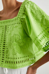 LAINE TOP - ISLAND GREEN| Rails online
