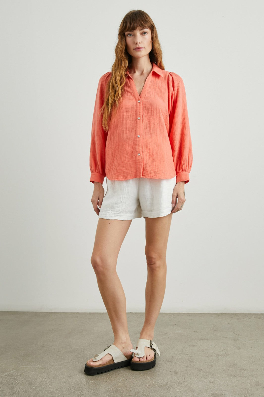 LO SHIRT - PAPAYA| Rails on sale
