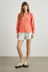 LO SHIRT - PAPAYA| Rails on sale
