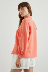 LO SHIRT - PAPAYA| Rails on sale