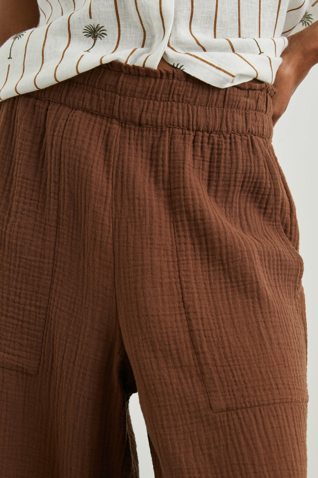LEON PANT - CACAO| Rails outlet