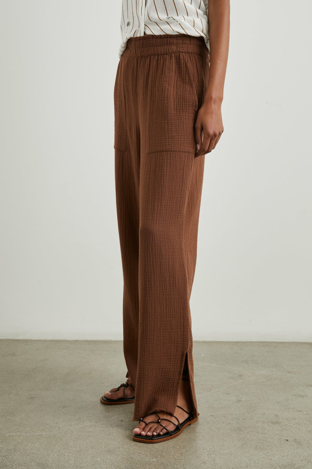 LEON PANT - CACAO| Rails outlet