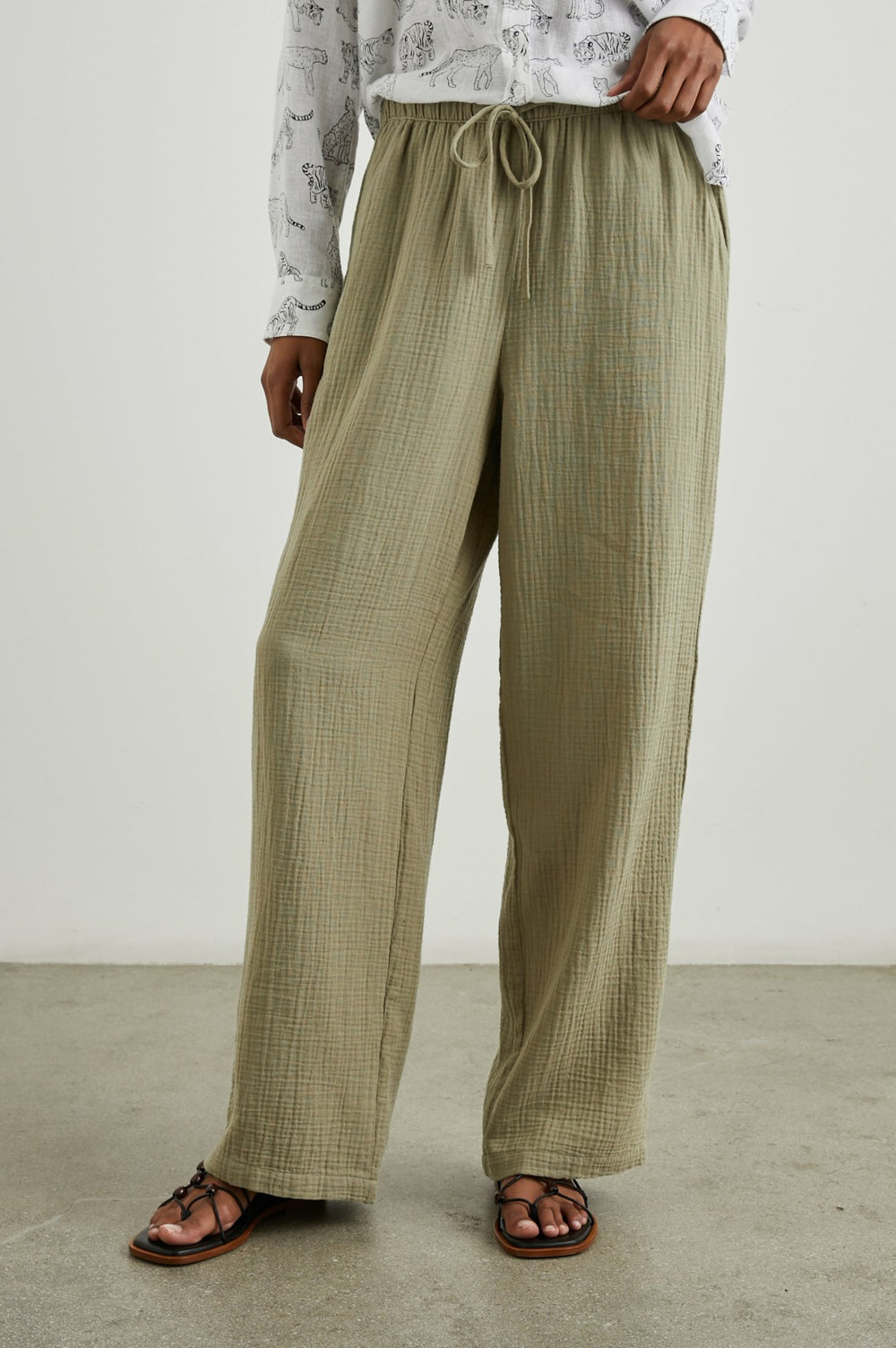EMMIE PANT - GAUZE MERMAID| Rails sale